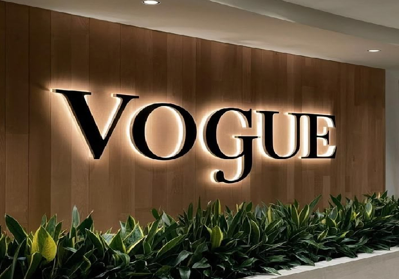 Backlit 3D Letters