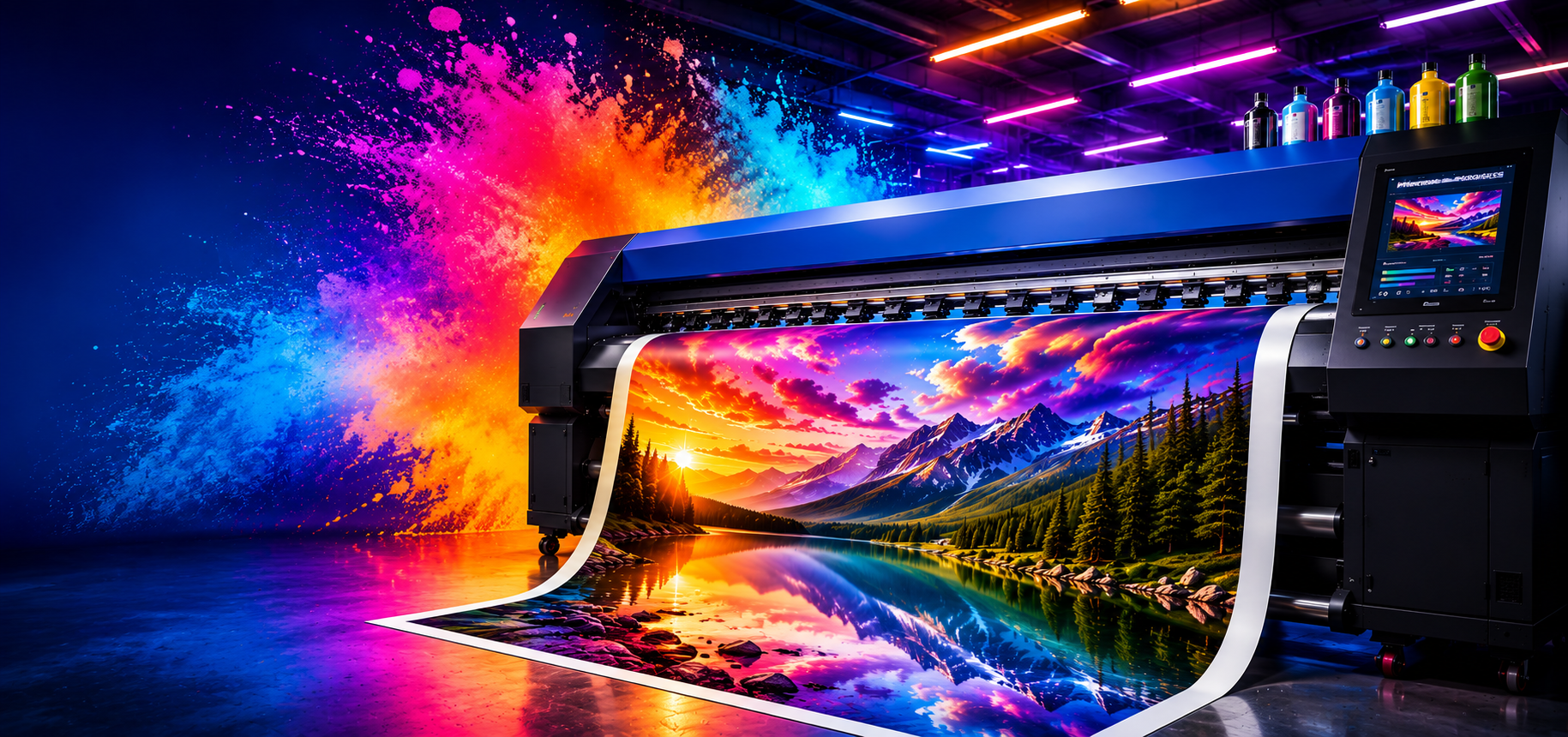 Large Format Printing with Al Falah Advertising