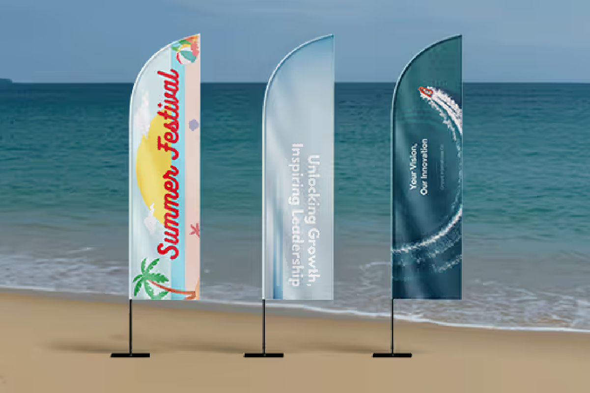 Advertising Flags with Al Falah Advertising