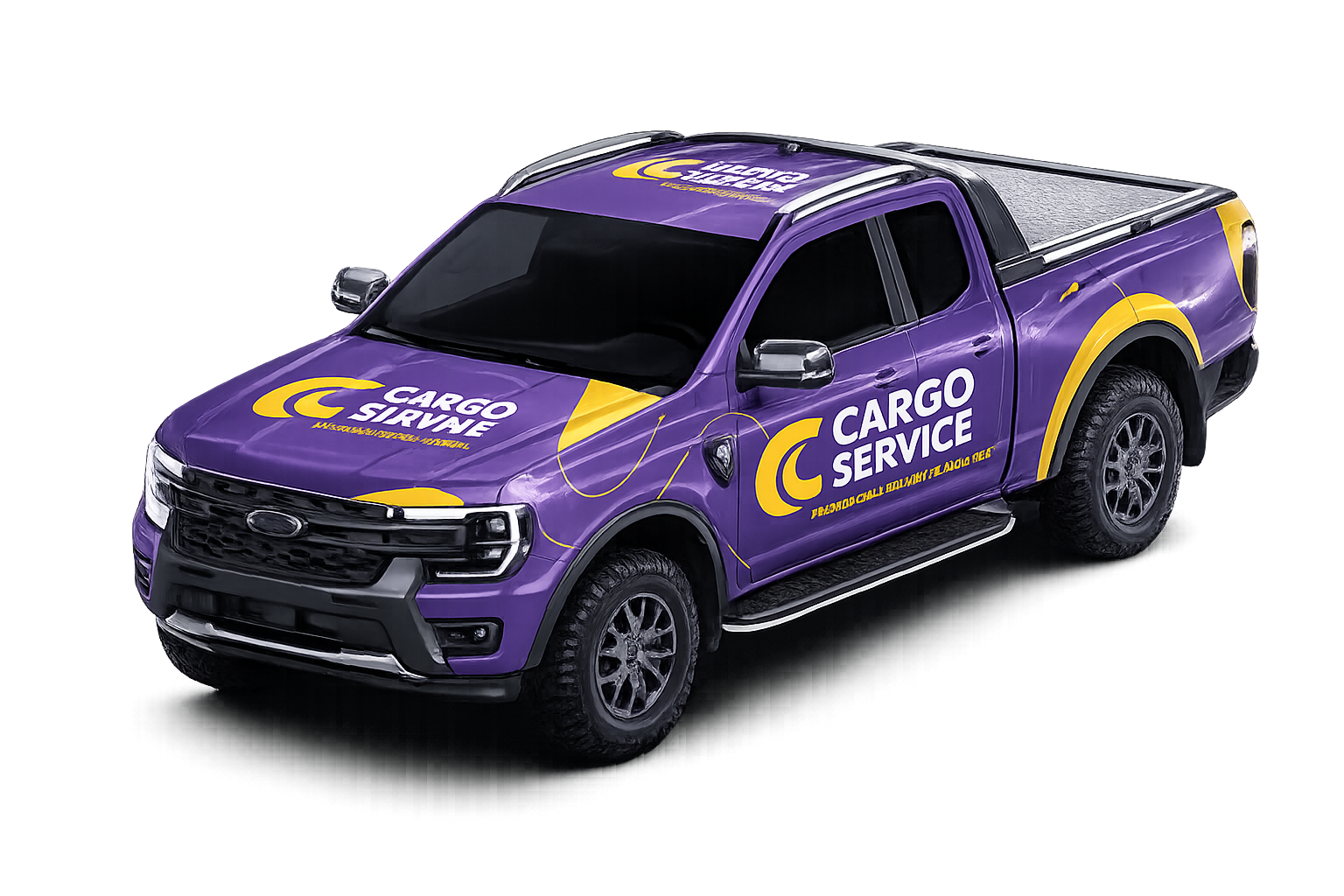Commercial Pickup Branding